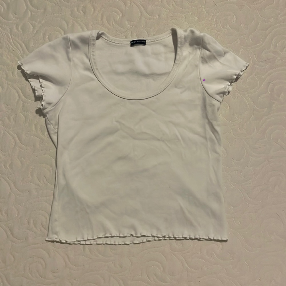 Brandy Melville White Crop